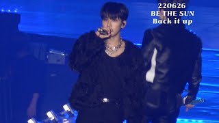 4K 220626 Be The Sun 원우 Back It Up