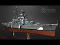 Battleship Bismarck 1/700 Flyhawk - Ship Model