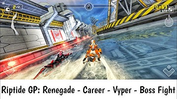 Riptide GP Renegade Career Vyper Boss Fight - Shiny