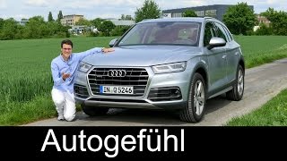 Audi Q5 FULL REVIEW test driven all-new neu SUV generation FY 2018 - Autogefühl