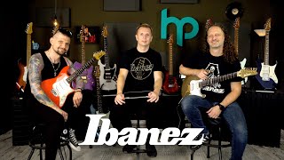 Ibanez AZ gitárok bemutatása Kékkői Zalánnal és Gotthárd Misivel