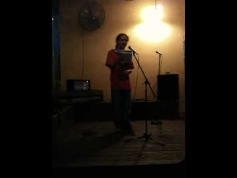 Korim the poet at austin java