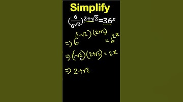Nice Math Olympiad simplification of Exponent #MathShorts #matholympiad #SATMath