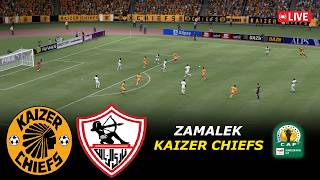 Kaizer Chiefs vs Zamalek / CAF Confederation Cup 2026 | Full Match All Goal | PES 21 Simulation