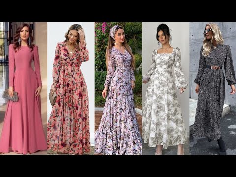 Long Sleeve Maxi Dresses | Elegant & Effortless Style Ideas