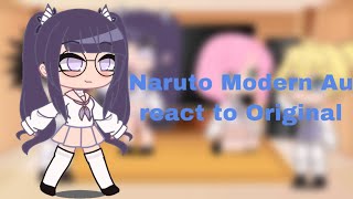 Naruto Modern Au react to original/ short// Sasunaru Sakuhina /// CRINGE