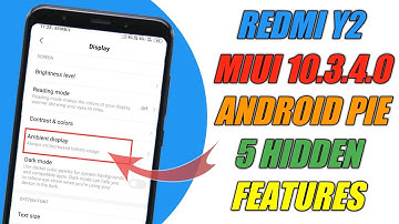 Redmi Y2 MIUI 10.3.4.0 Stable Rom, 5 Hidden Features/Trick | Redmi Y2 Android Pie Hidden Features
