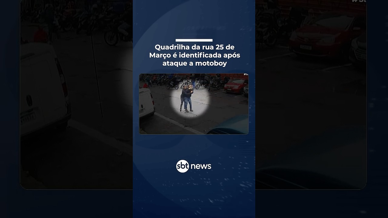 Exclusivo: Vídeo mostra criminoso fugindo de cueca após atirar em motoboy na 25 de março |