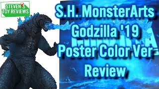 S.H. MonsterArts Godzilla 2019 Poster Color Ver Review