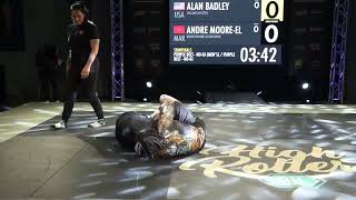 SEMIFINAL: Alan Badley vs Andre Moore-El - High Rollerz Open Purple Belt No-Gi Division