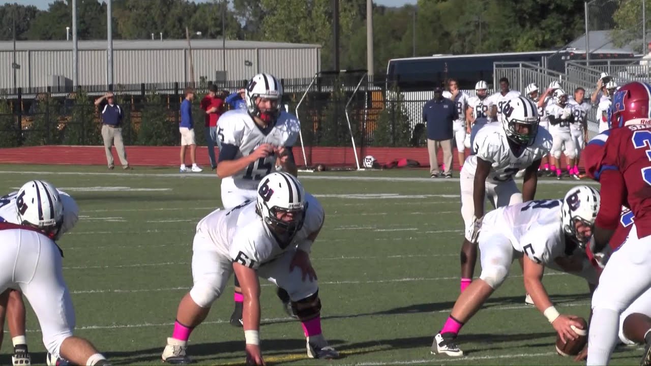 2014 AHSSA FOOTBALL: Bob Jones, Huntsville Highlights  10.16.2014