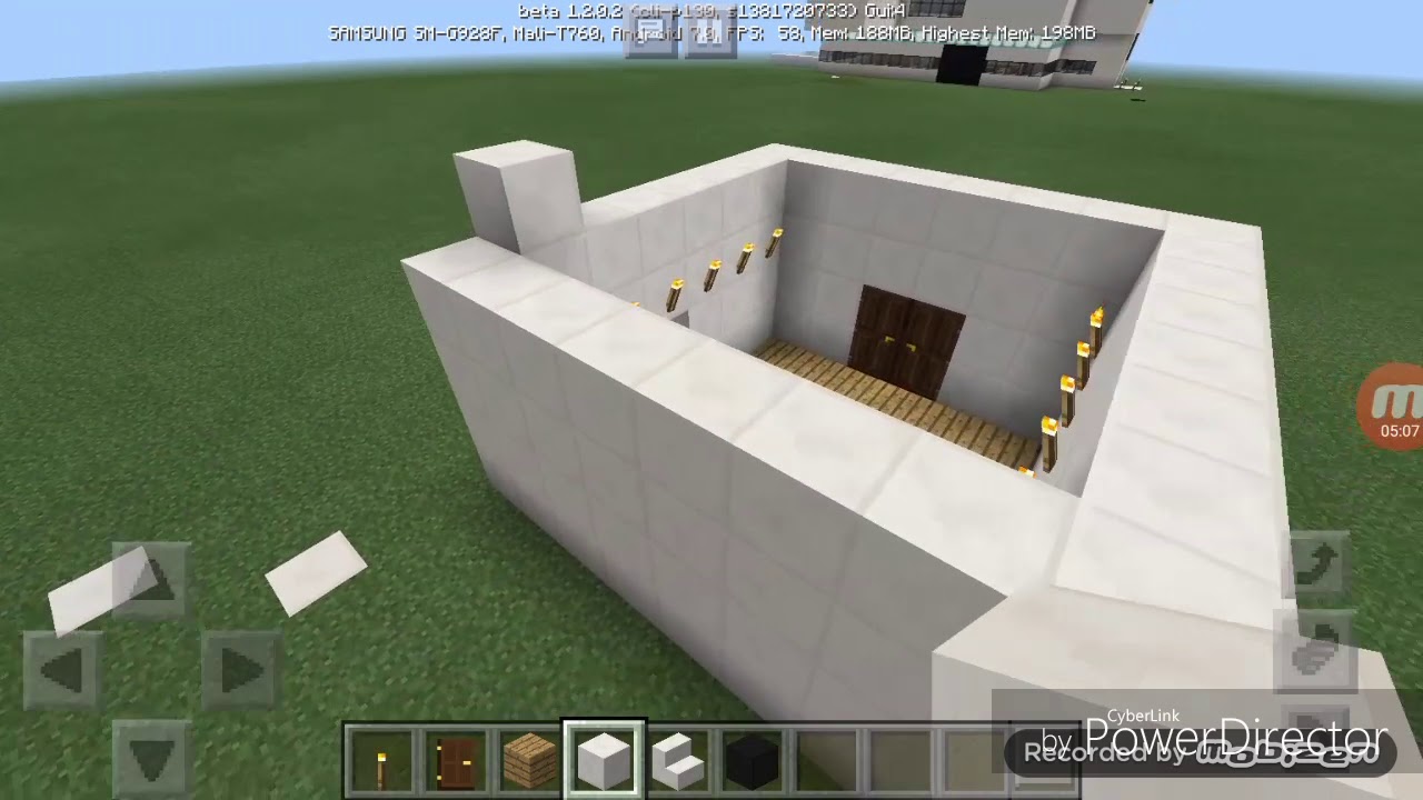 Comment Faire Une Maison Avec Un Garage Et Minecraft