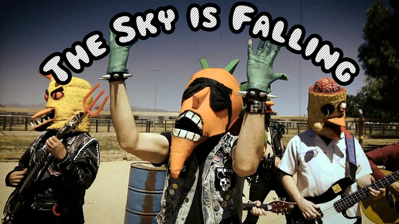 THE SKY IS FALLING Radioactive Chicken Heads music video