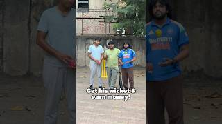 Gully Cricket Challenge | Money Prize | #cricket #crickethighlights #cricketlover #challenge #shorts
