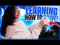 LEARNING HOW TO DRIVE! | Josie Alesia