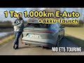 1 tag  1000km im elektroauto  nio et5 touring auf langstrecke  test  review  battery swap  4k