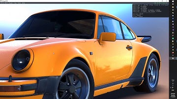 Test lighting "Car"- Mirage (Vulkan/C++ Engine)