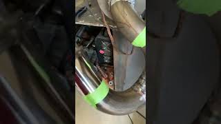 Welding Up Some Stainless Turbo Piping Using The Miller Dynasty 200Dx