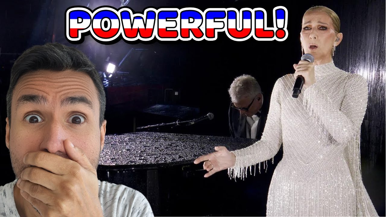 Селин Дион — Гимн любви (РЕАКЦИЯ) Церемония открытия Олимпиады-2024 в Париже — на Эйфелевой башне
