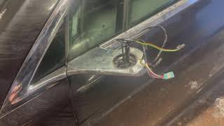 Tesla Model X Side View Mirror Motor Fix