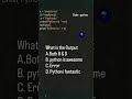 Python beginners 🤯 Line by line output test Comment your answer 👇 Follow @Prince.info 🔐