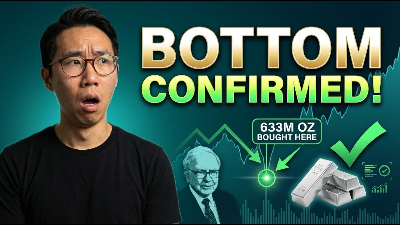 PROOF: Buffett Bought 633M Ounces at EXACT Bottom — The Data Doesn't Lie