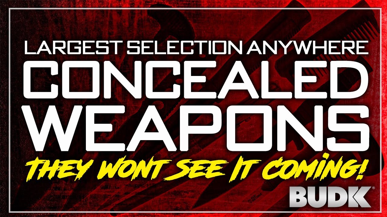 BUDK - Everyday Items They Won't See Coming