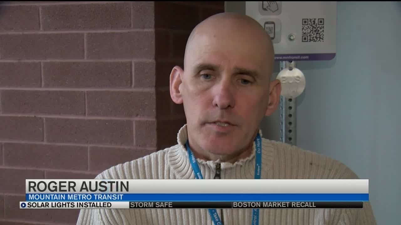 Bus stops getting solar powered lights in Colorado Springs