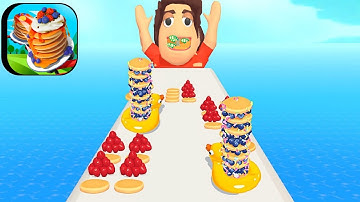 Max Levels Pancake Run - All Levels Gameplay Walkthrough Android,ios New Update