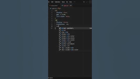 Menu Blur Effect | html css  #shorts