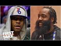 Reacting to James Harden comparing himself to Allen Iverson | First Take