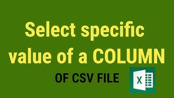 How to search all values in a column of a CSV file