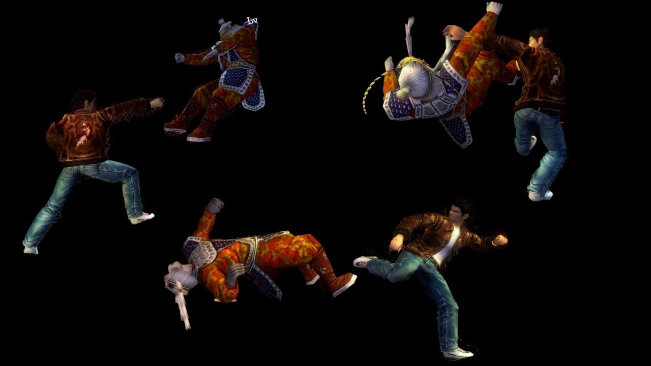 Shenmue I & II - The Ultimate Move Compilation