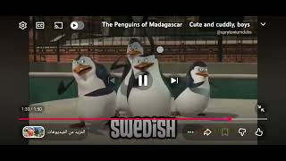 The Penguin Of Madagascar - Intro Swedish