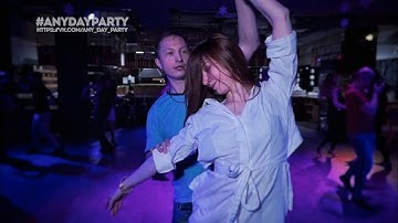 AnyDay Party. Dj Remy and Evgenia Stetcenko. #Zouk improvisation.