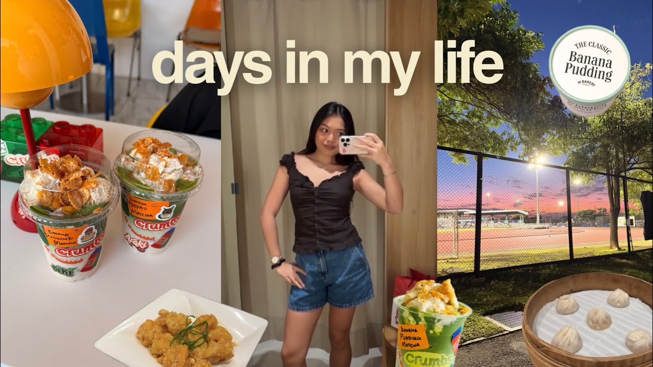 days in my life ⭐️ solo date, new reads, trying a new matcha cafe, walking 10k steps