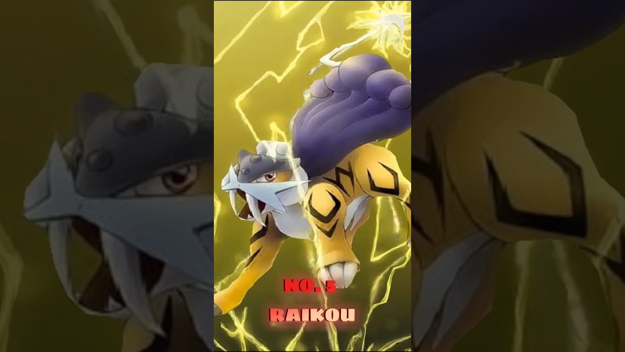 TOP 10 LEGENDARY POKEMON IN JOHTO REGION 😈😎