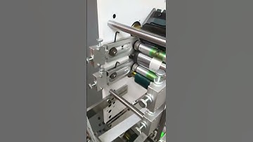 High speed 2 color flexo printing machine for fabic care label