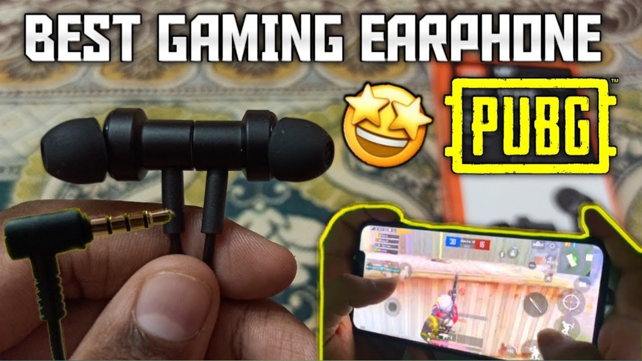 Best gaming Earphone for Pubg || with Pubg mobile handcame || Mi dual driver earphone Unboxing