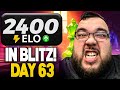 I Blunder In The French Defense Against My 2000 Rated Opponent and They Missed It! | Blitz 3+2 #63