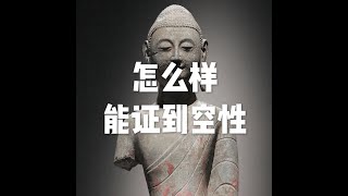 201803 怎么样能证到空性23758