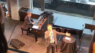 Vignette de la vidéo "WHEELS OF A DREAM (Ahrens/Flaherty) 10-29-2022 - Brian Stokes Mitchell - David Geffen Open House"