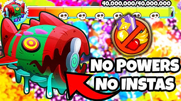 No Monkey Knowledge Elite Bloonarius Tutorial Tree Stump Week 8(BTD 6)