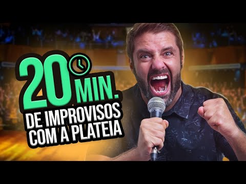 Vinte Minutos Novos de Improvisos com a Plateia! - Fábio Rabin (Comédia Stand Up)