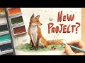 Prioritizing art over sharing online??  + NEW PROJECT | Art n’ Chat