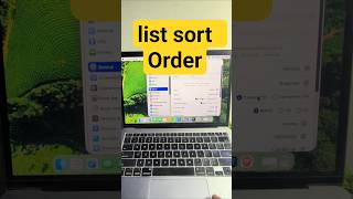 MAC Change list sort Order #Mac #macOS #Finder #SortOrder #Apple #MacTutorial #FileManagement #Tech