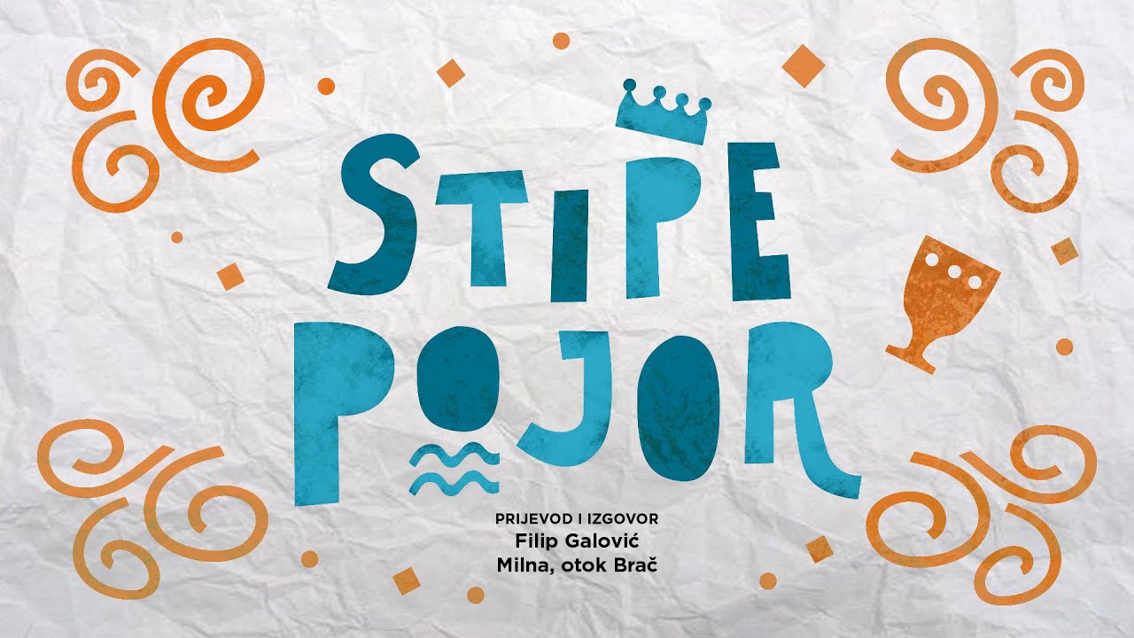 Bajka Stipe Pojor: Čakavski dijalekt Milna, otok Brač