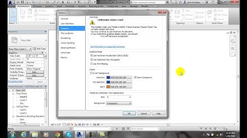 Revit 02-19 Graphics Tab   Options
