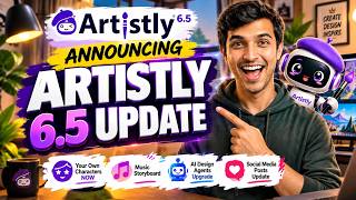 Details Artistly V6.5 NEW Update 🔥 Full Demo of NEW Design Agents! News