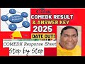 Comedk answer key 2025|Comedk marks vs rank|COMEDK result 2025|Comedk exam|Comedk response Sheet